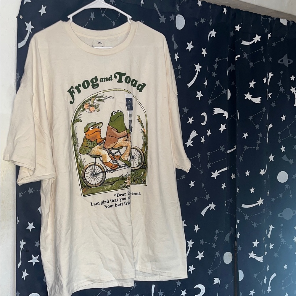 Frog and Toad Short Sleeve Tee - White